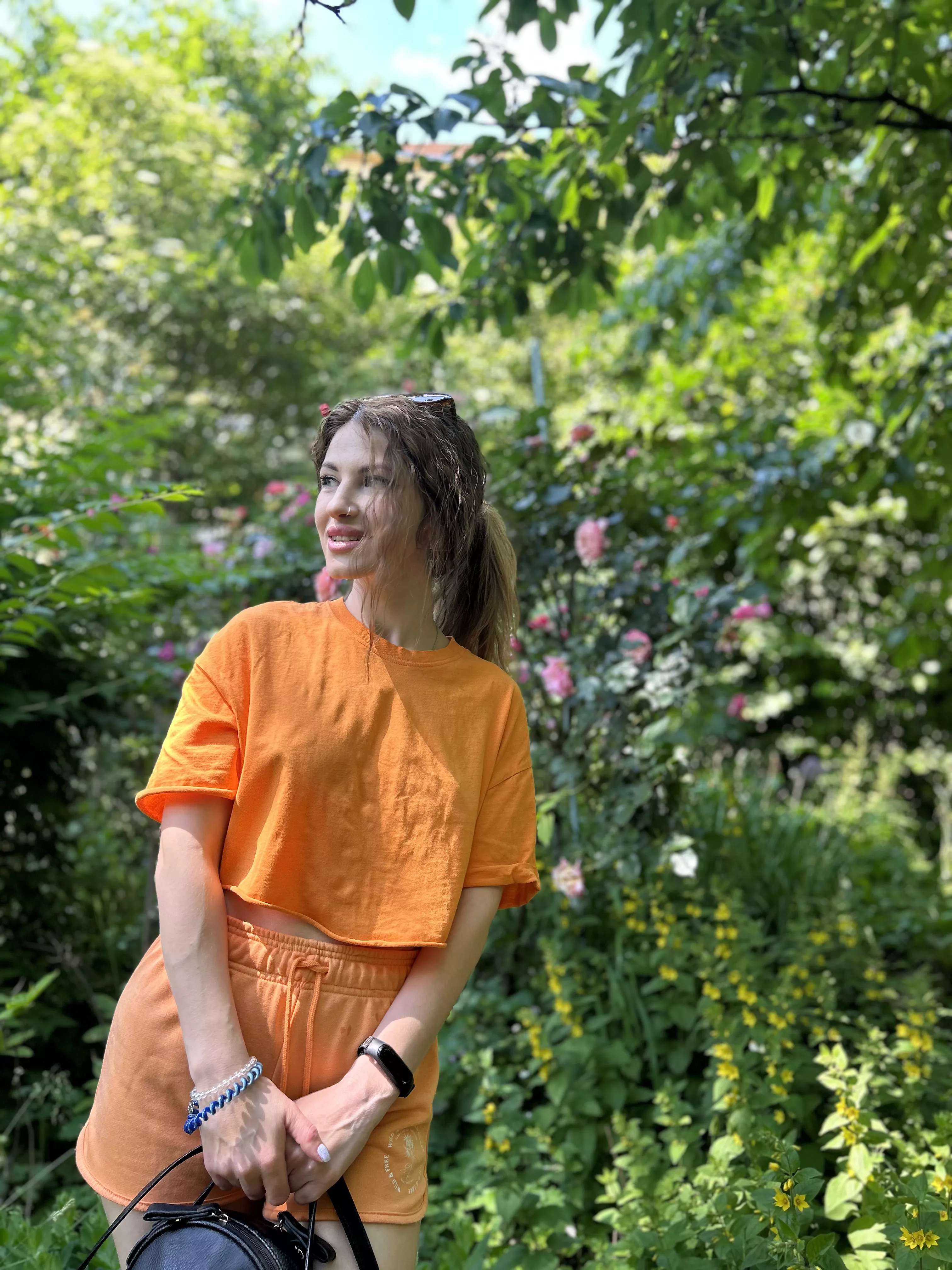 After a hard workout, I relax in this wonderful park posted by BlandlyWangle