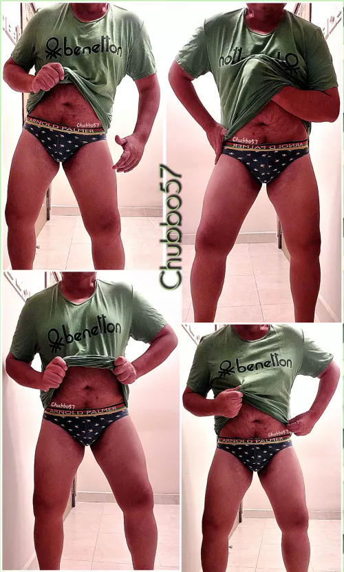 Can you tell what's the motif on my briefs? by chubbo57