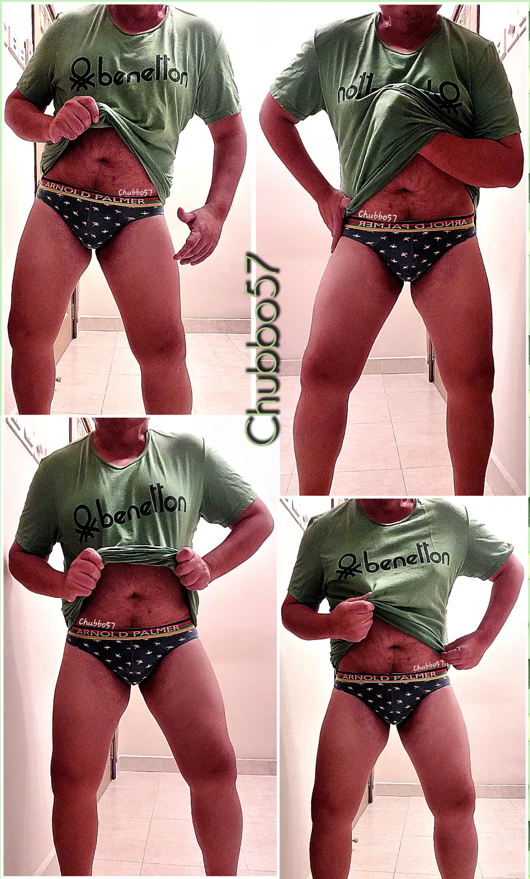 Can you tell what's the motif on my briefs? posted by chubbo57