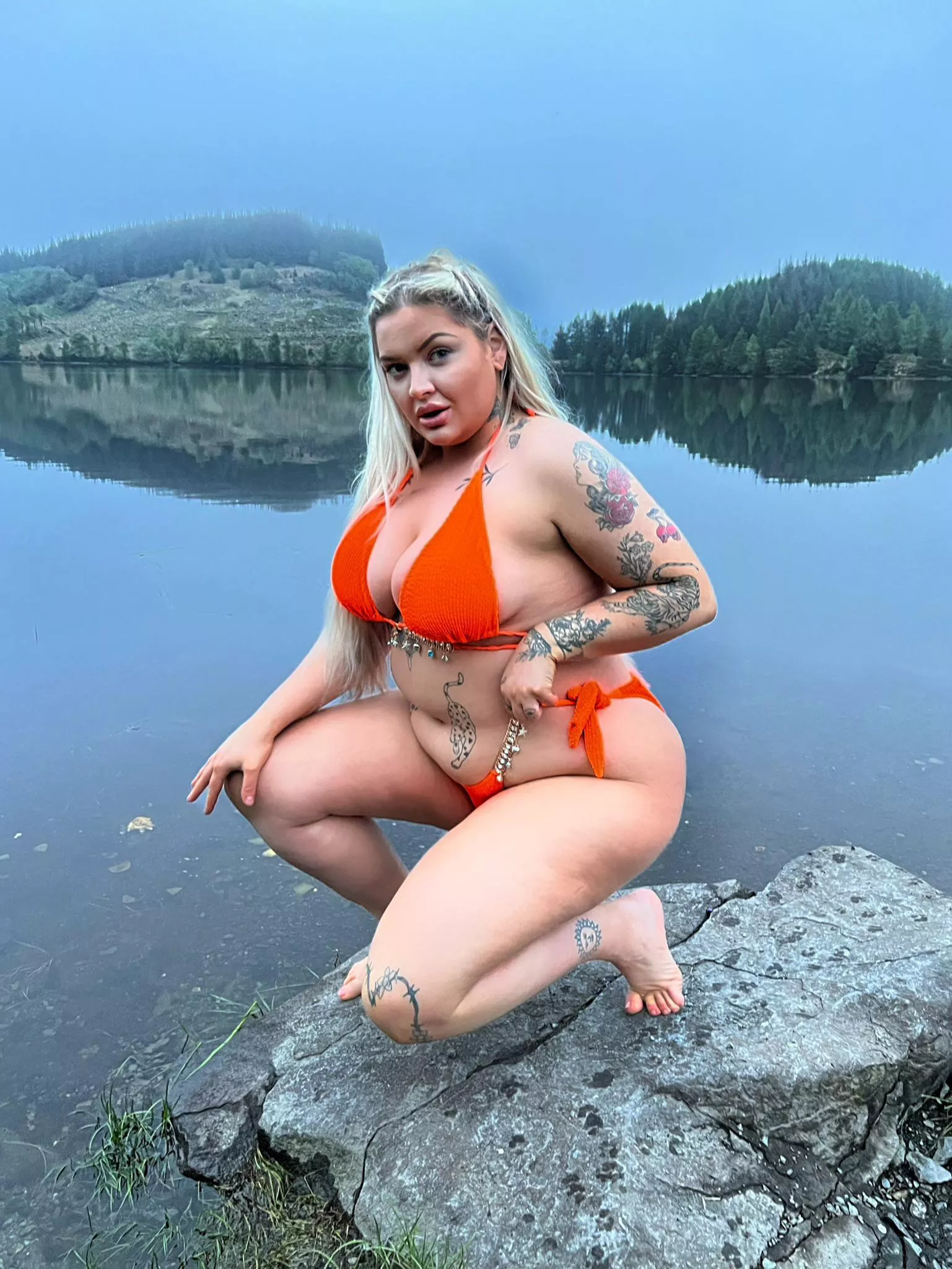 Getting cheeky by the loch posted by KaylaKeenOF