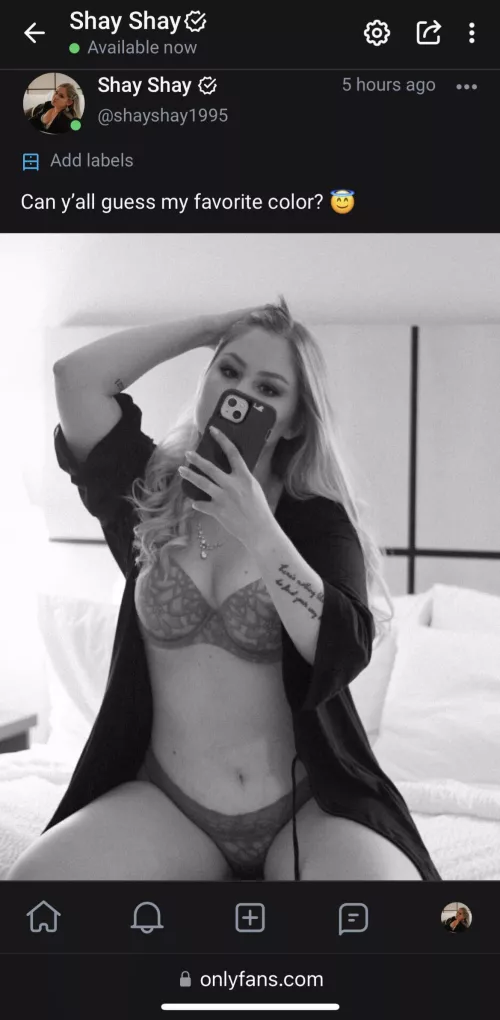 I’m new to OF, let me know what I can do to make you happy😇 by Shayshay-95