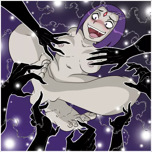 Raven's magic is out of control by Jackal_DE