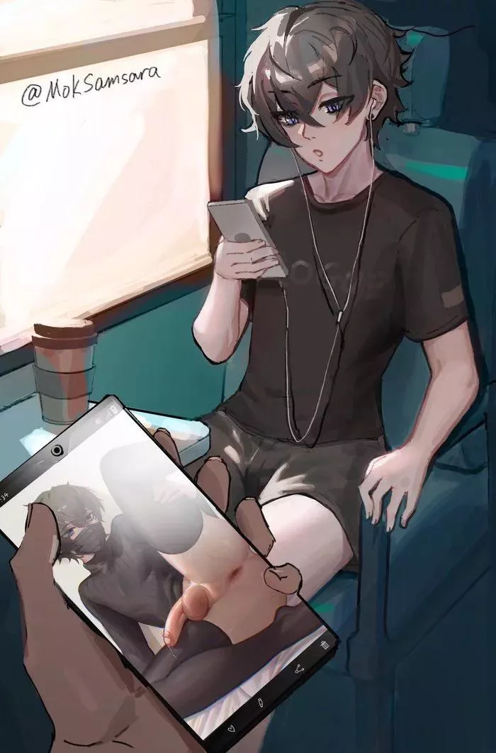 What’s that on your phone? posted by Angel03030