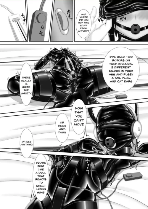 Brainwashed latex toy-girl by Le_Chat_No1r