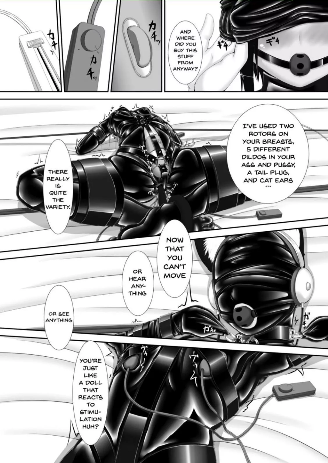 Brainwashed latex toy-girl posted by Le_Chat_No1r