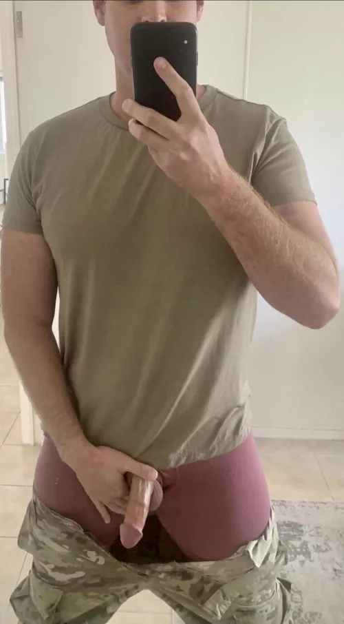 He’s a 10 but he pulls his dick out through his fly and posts it on the internet. by slashbanter