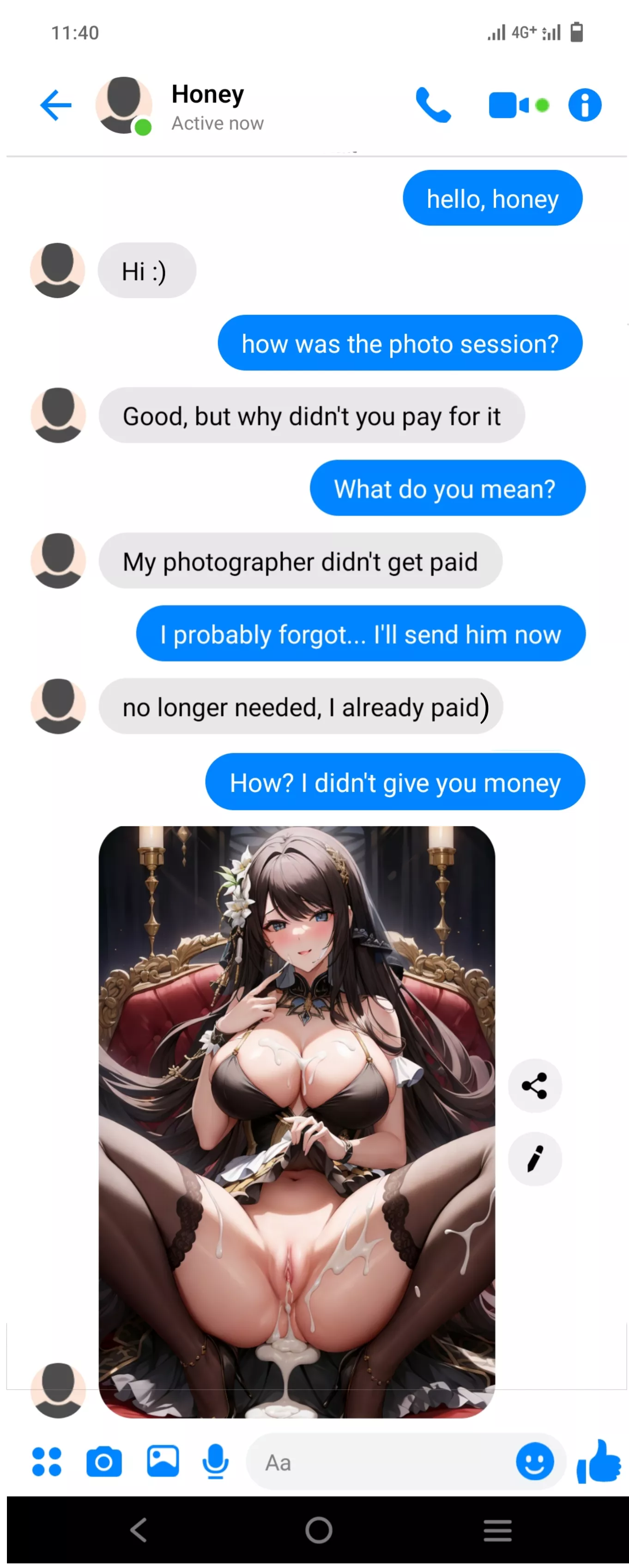 It's too late posted by jojolikesmk