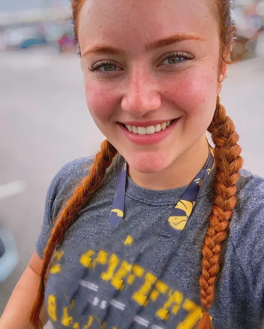 No makeup and pigtails coz I feel sexy this way by Puzzled_MJ