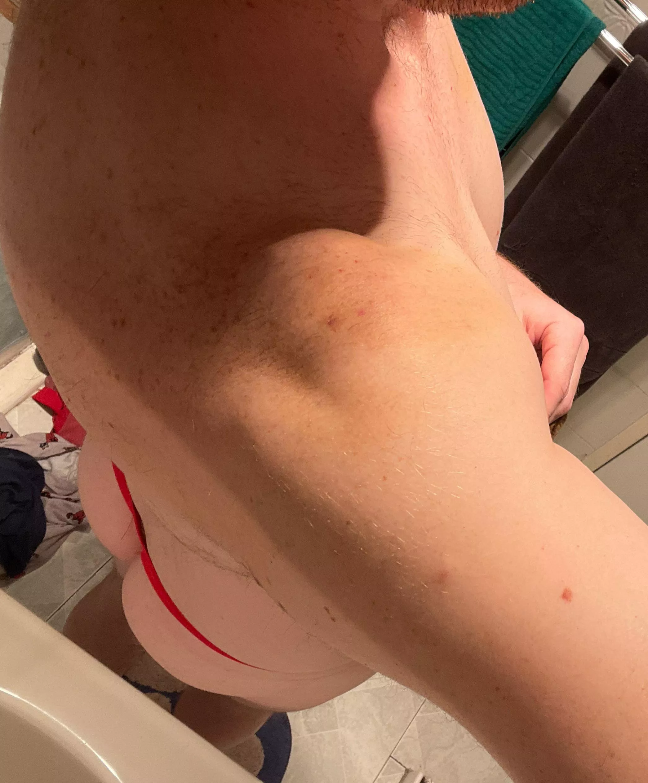 Red thong tonight! posted by mdblanken