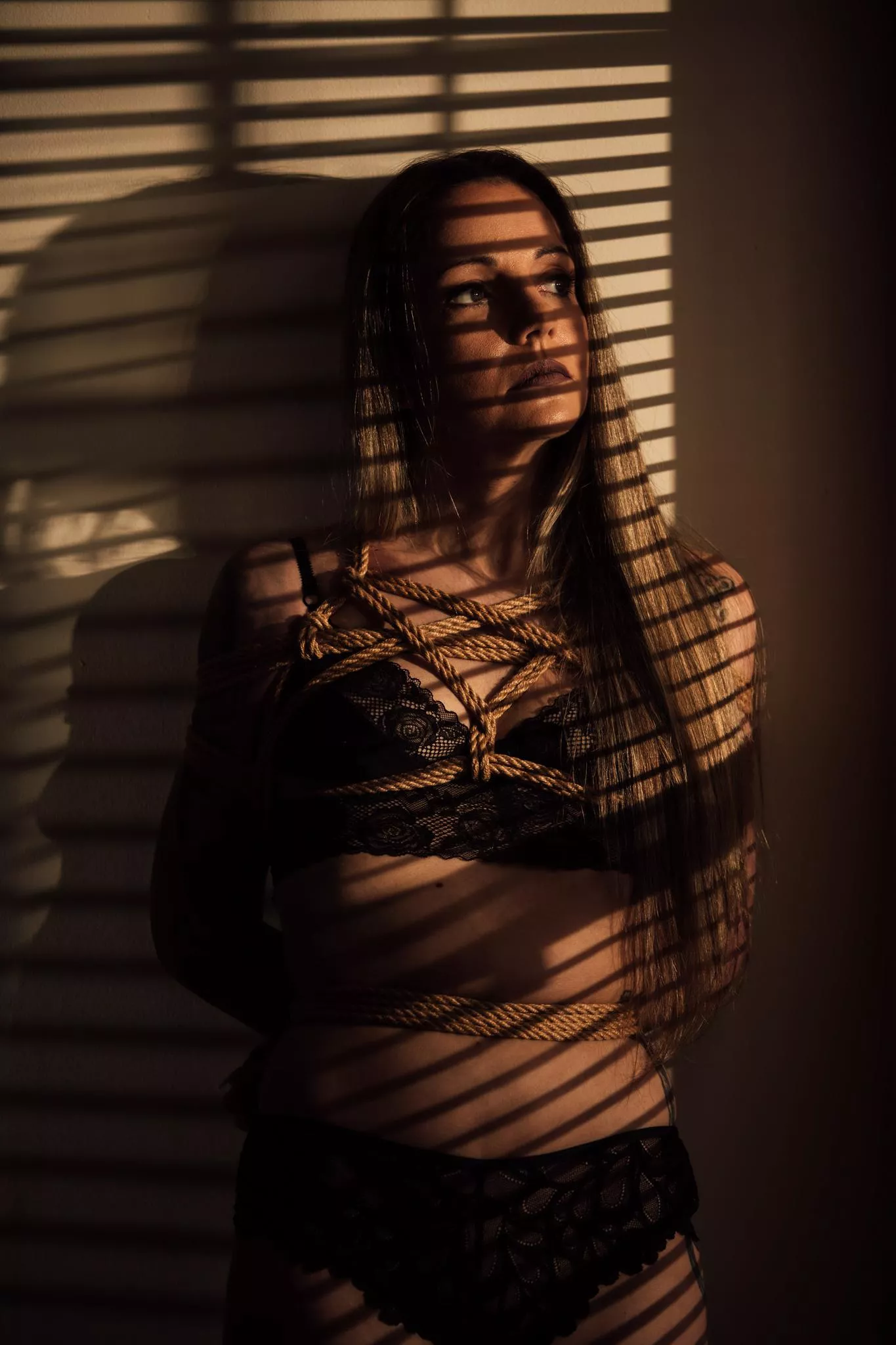 Shadow play and rope posted by missgirlnxtdoor