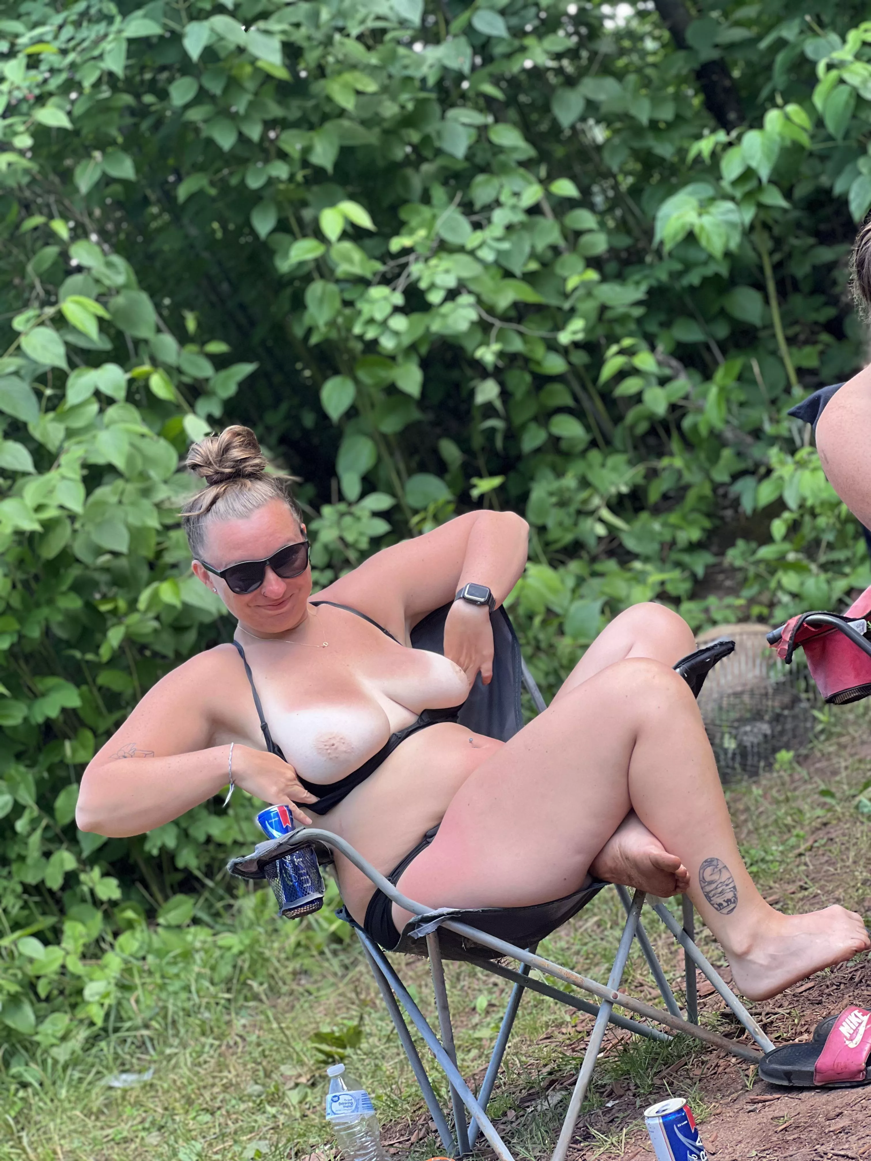 Suns out, titties out right? 😉 posted by Northern_couple_