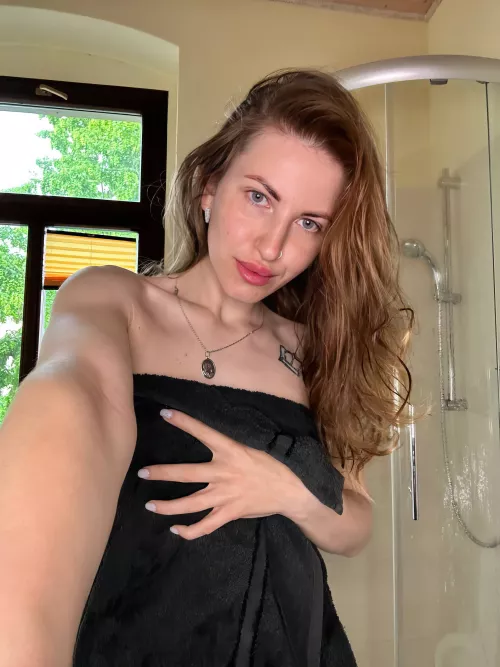 After a warm shower, I'm clean and ready for anything by ForeFork935