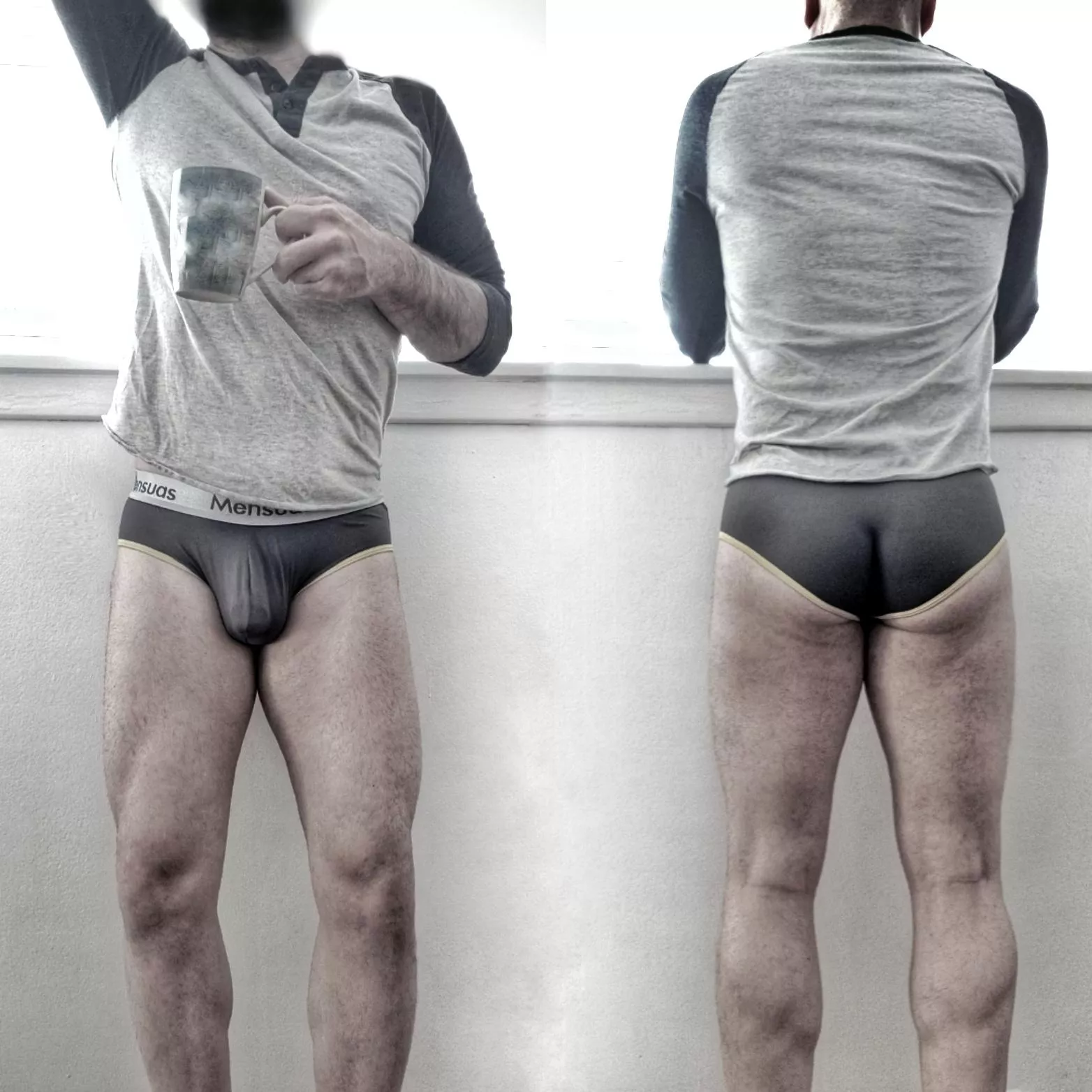 Coffee, shirt, underwear. (47) posted by itsmethen