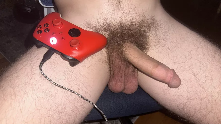 Got hard while playing Xbox… help me out? by urbrobrayden
