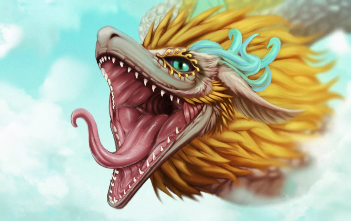 {image}The Light Dragon(Art by Viciousfeathers) posted by Viciousfeathers