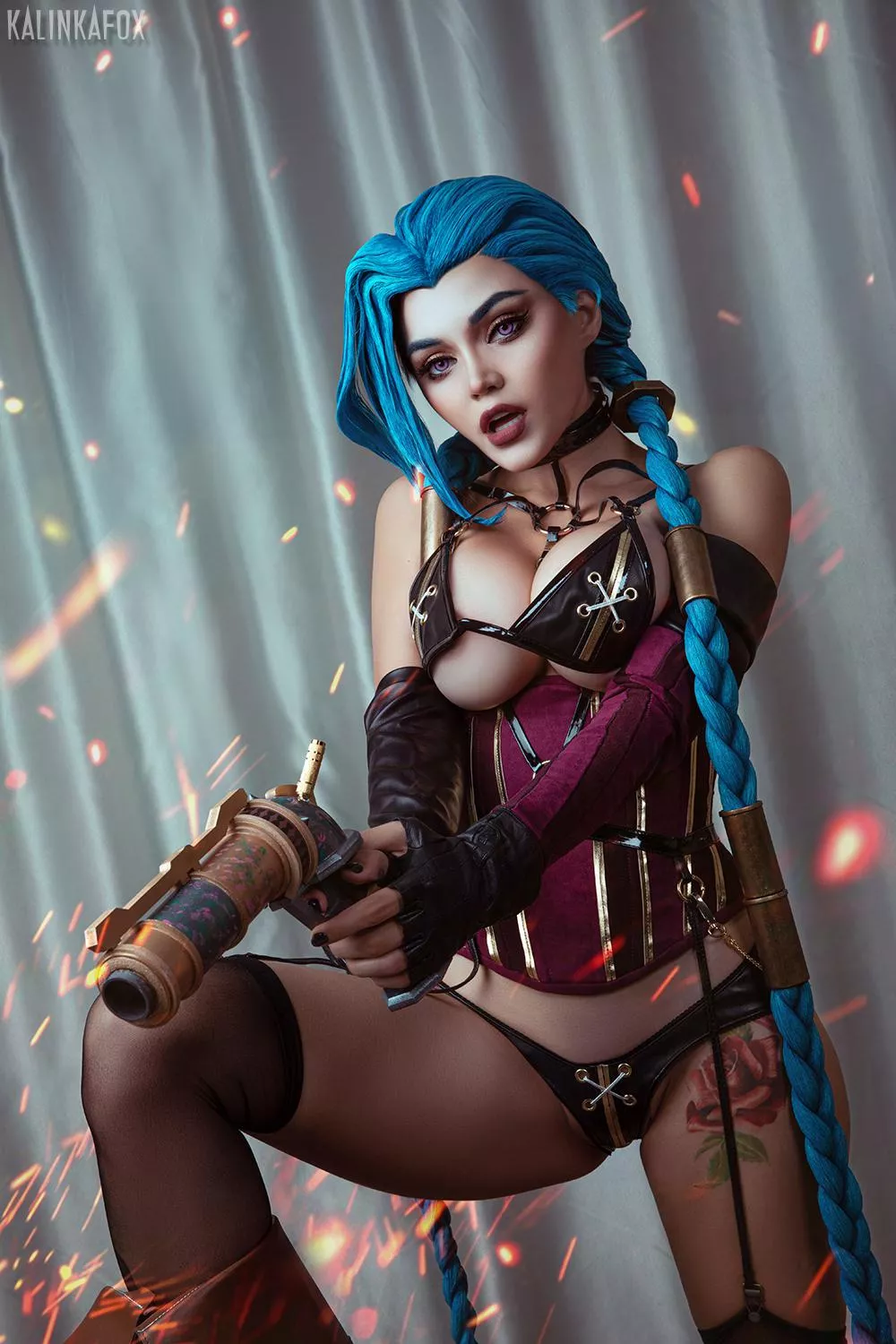 Jinx by KalinkaFox [League of Legends] posted by kalinkafox