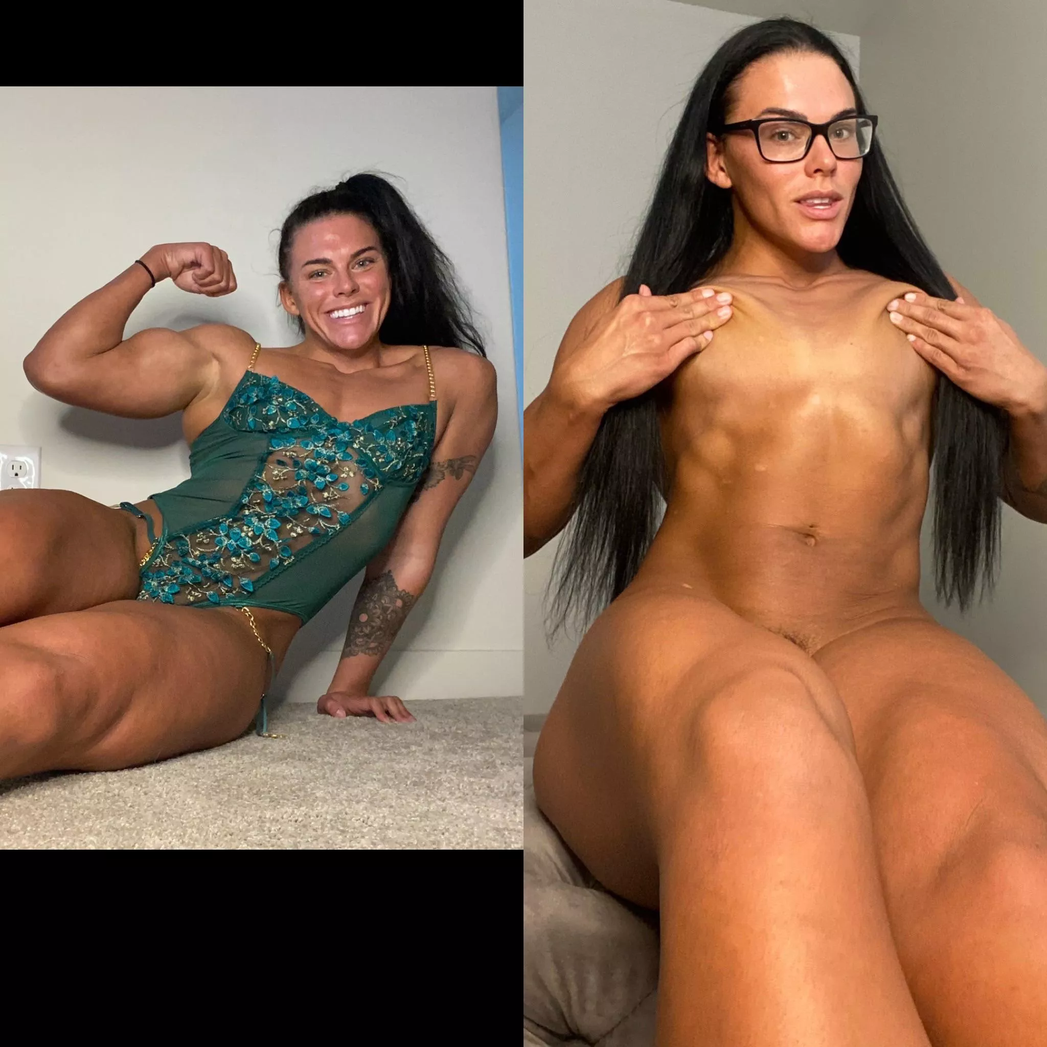 My muscles are no secret but you should tell me one posted by lexa_stahl