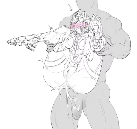 [Nova] Getting Her Ass Filled With cum (CaiBao_ouo) by Darthmufin