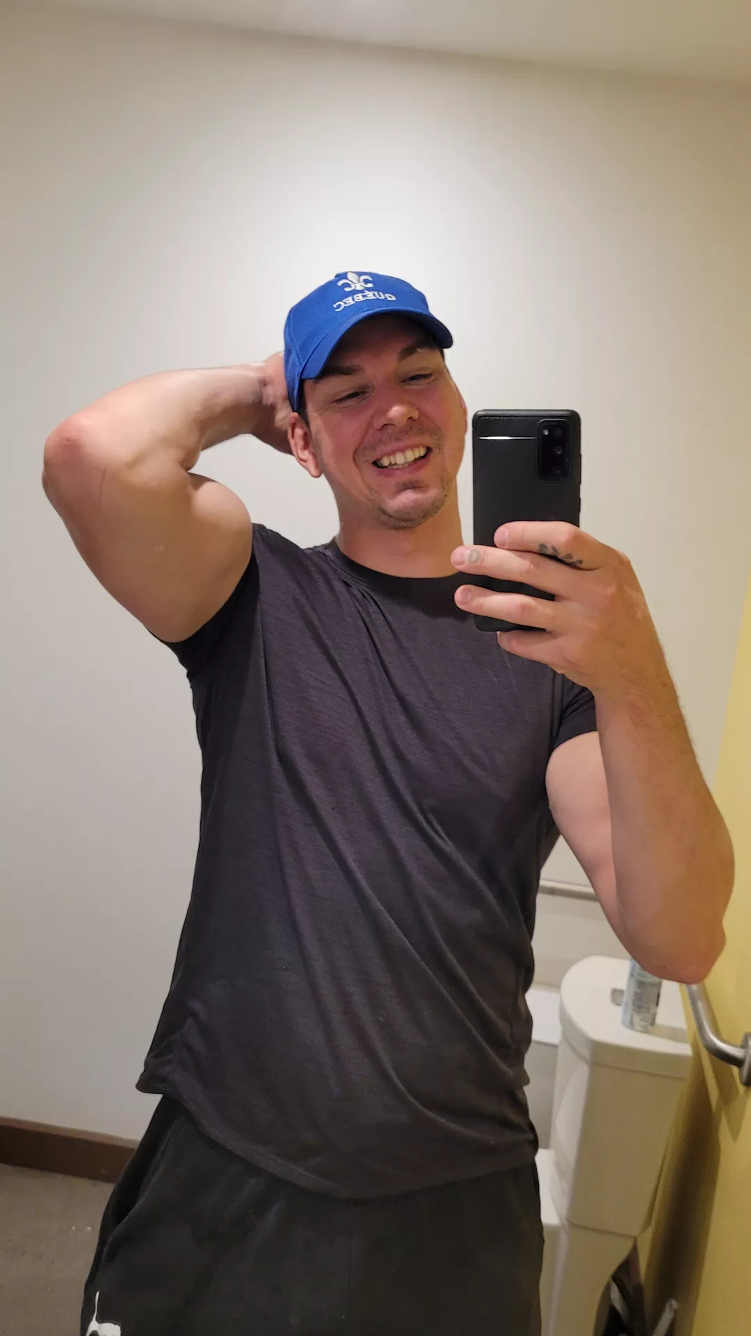 That feeling when you don't wanna go to the gym but then you make a compromise and say you'll only do half your workout but you end up doing the whole thing anyway 😂 posted by DeepFriedHooker