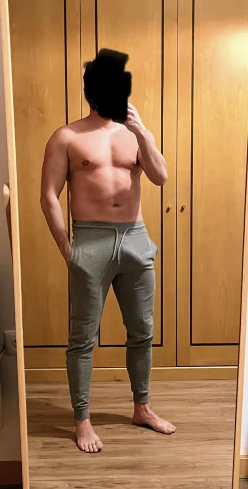 the reason why grey sweatpants are popular by artista35