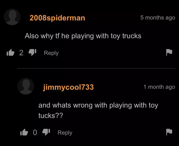 Toy trucks posted by DatboiArta