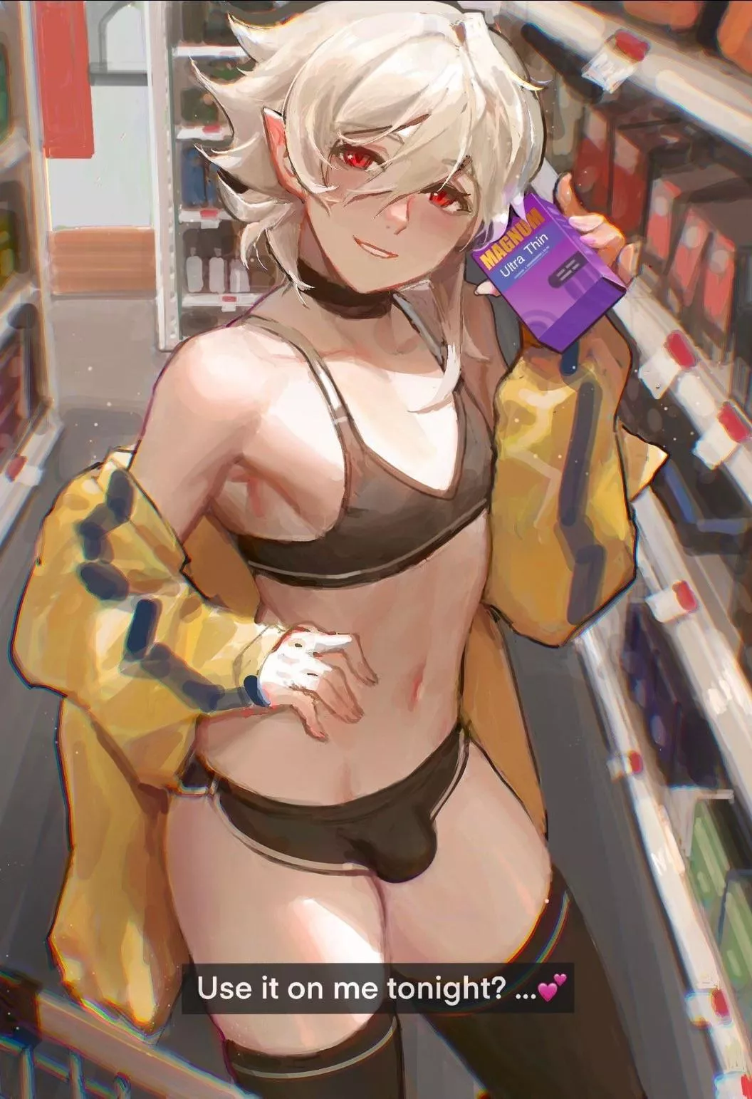 Using them on me? Or am I using them on you~ posted by Femboy-Maintenance