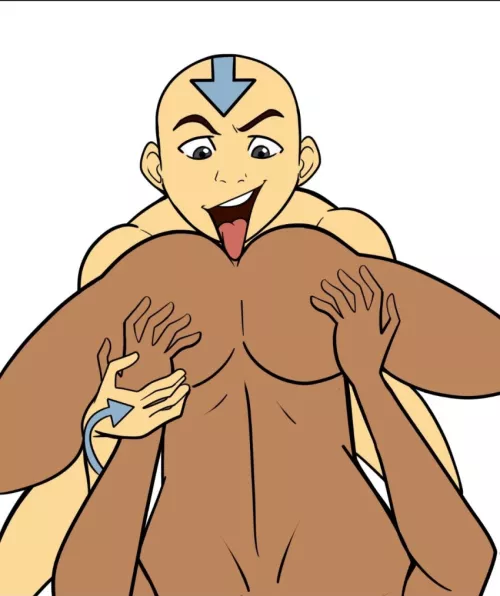 Aang licking Sokkas butthole (Iyumiblue) by lets_have_fuun
