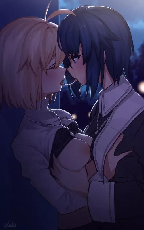 Arcueid x Ciel [Tsukihime] by epicgirlwithpp