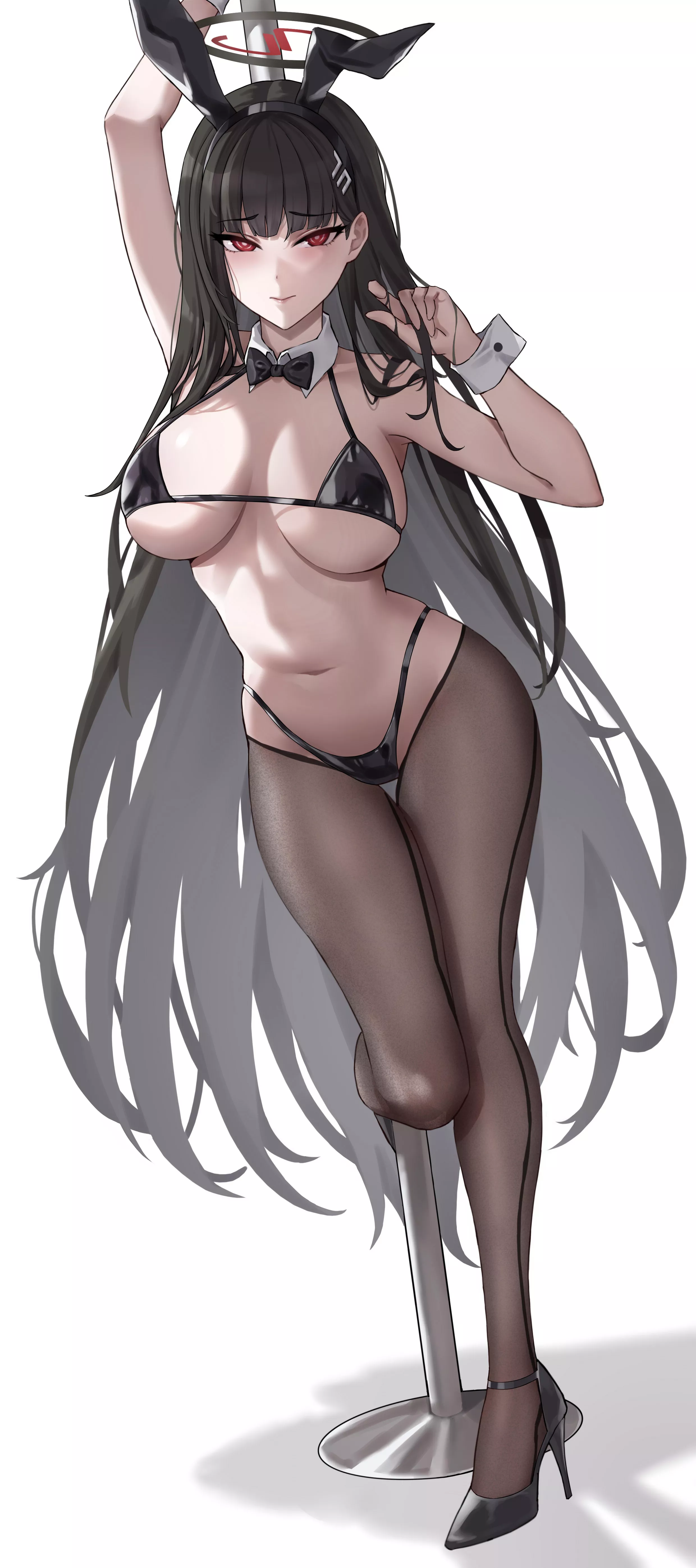 Black bikini and stockings [Blue Archive] posted by x54dc5zx8