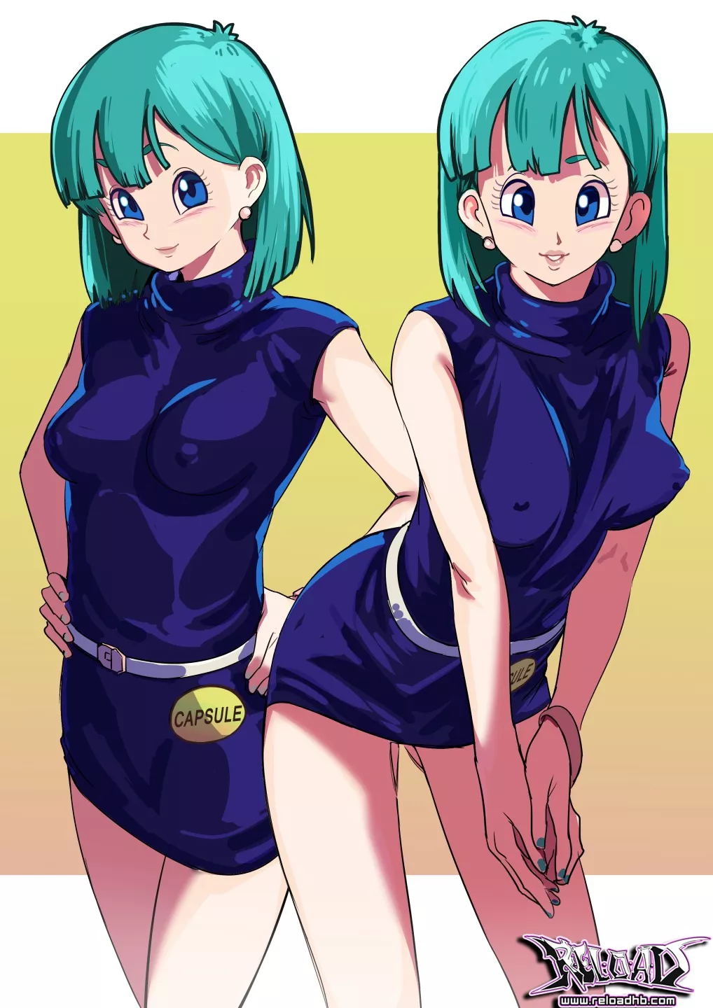 Bulma Wearing a Skin Tight Dress (R-E-L-O-A-D) posted by KayonXaikyre