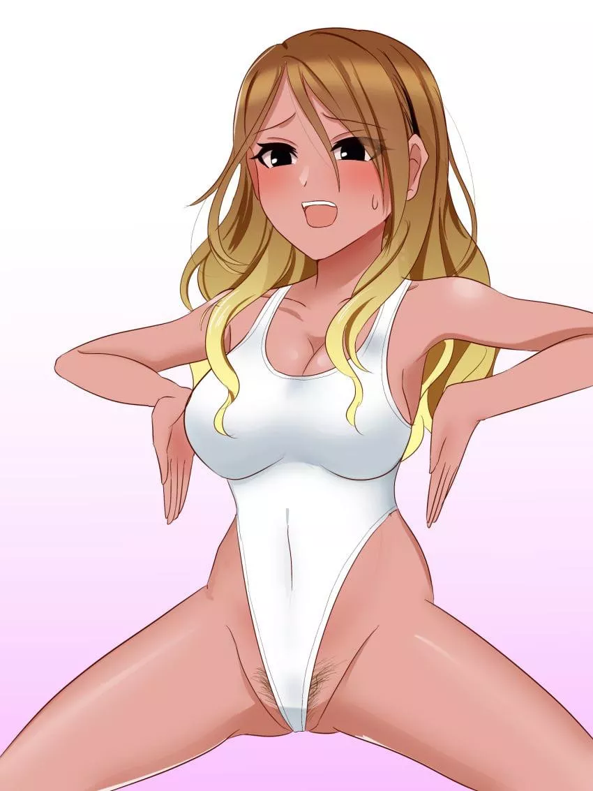 Flattering one piece posted by FapOrFuck