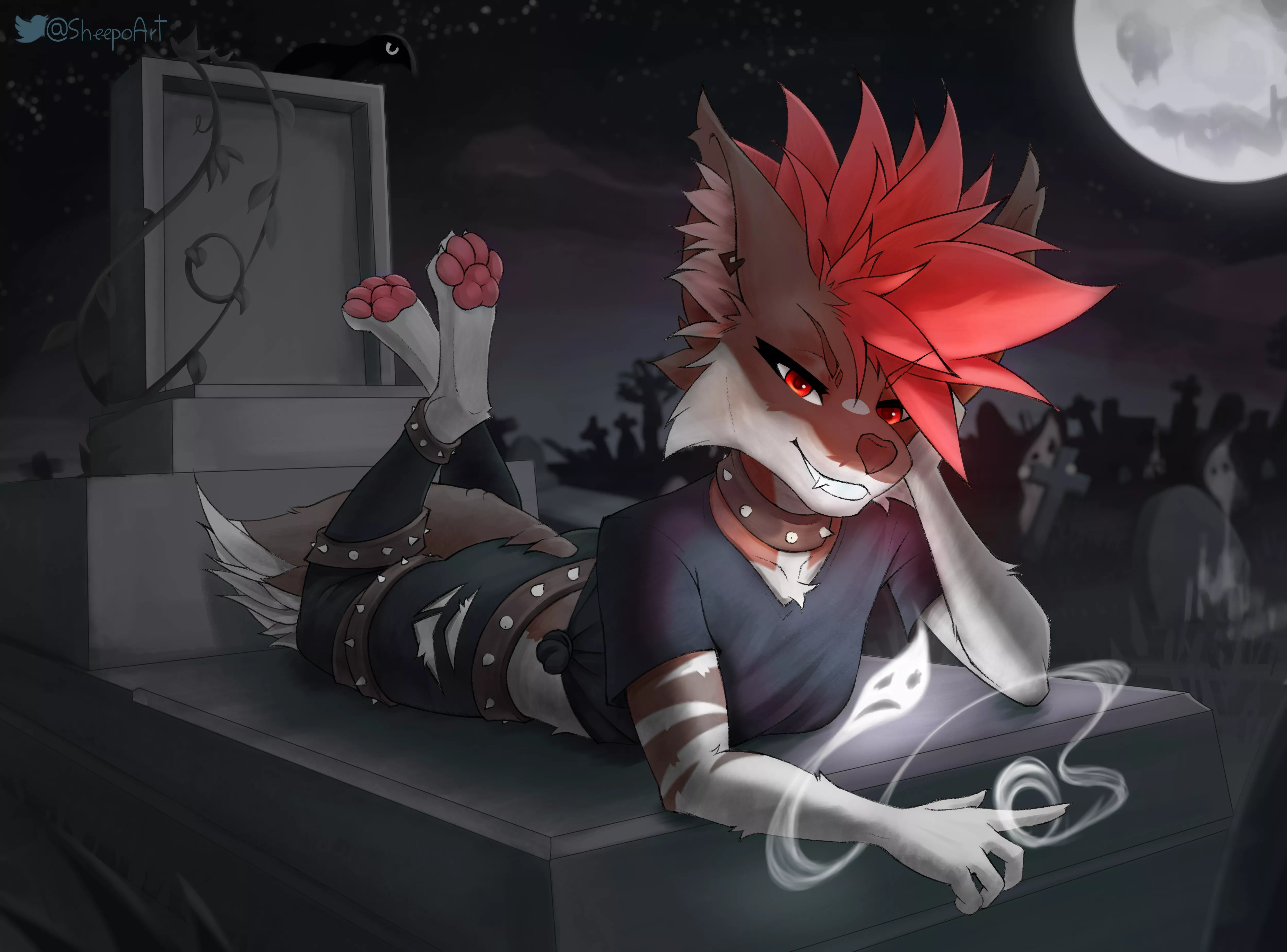 Ghost hunter (Art by me) posted by RickySerni