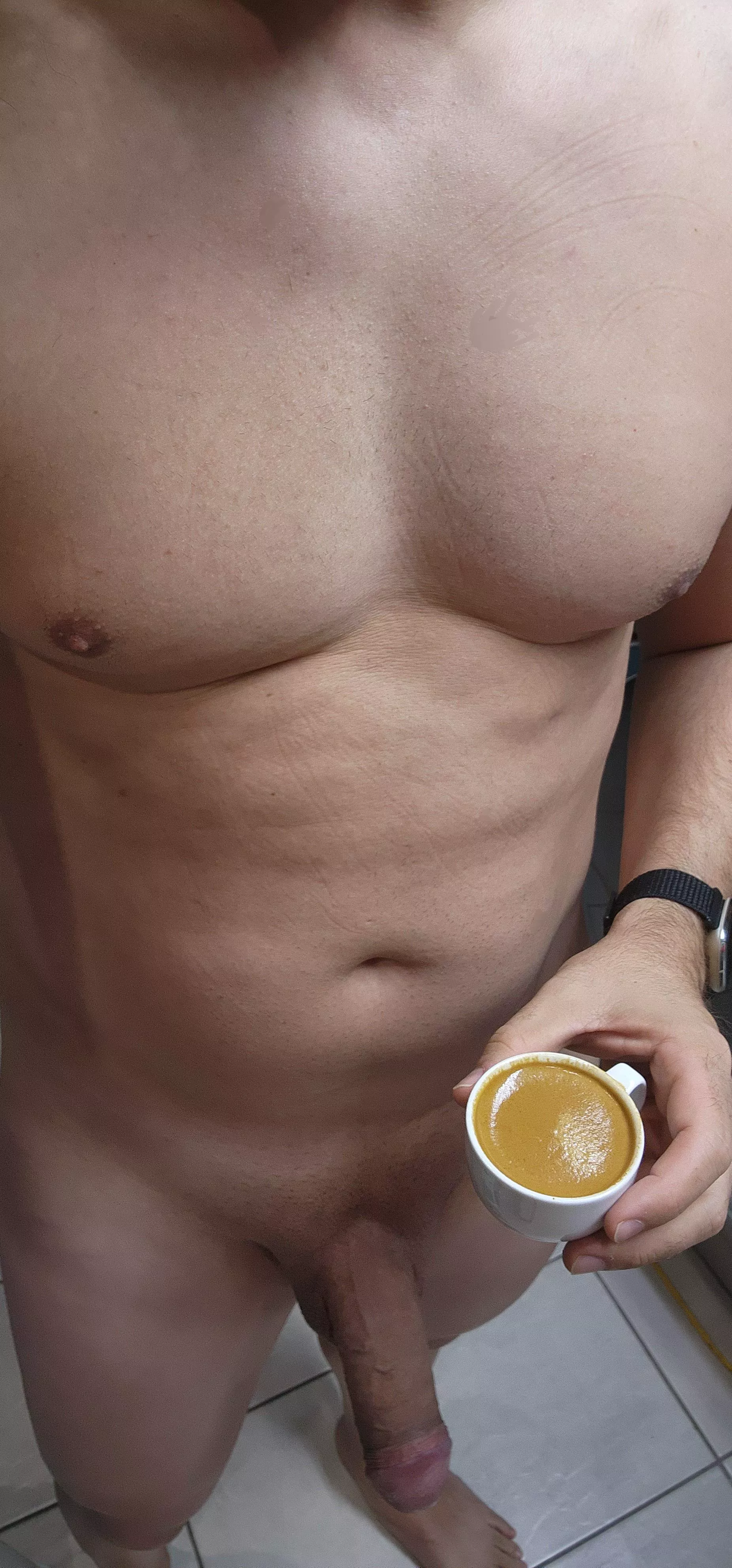 Good morning everyone! Care for an espresso? [44] posted by Muscled_Kinkster