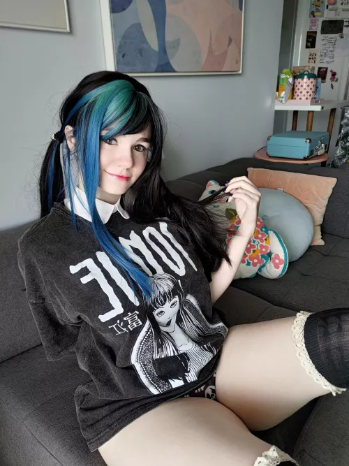 Hey, wanna watch a horror movie tonight?! by Im_Cherry_Blossom