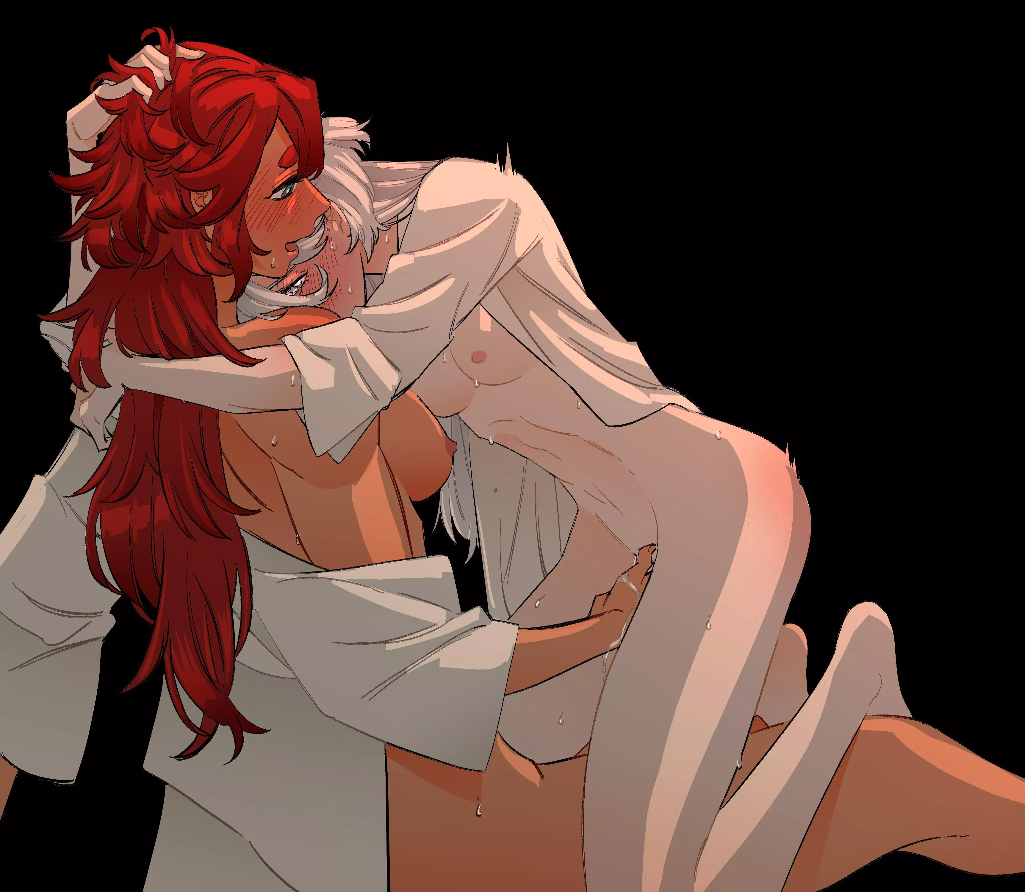 Hold on tight [Gundam: The Witch from Mercury] posted by AdOk9471