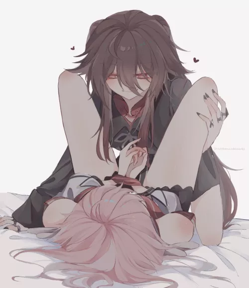 Hu Tao x Yanfei [Genshin Impact] by epicgirlwithpp