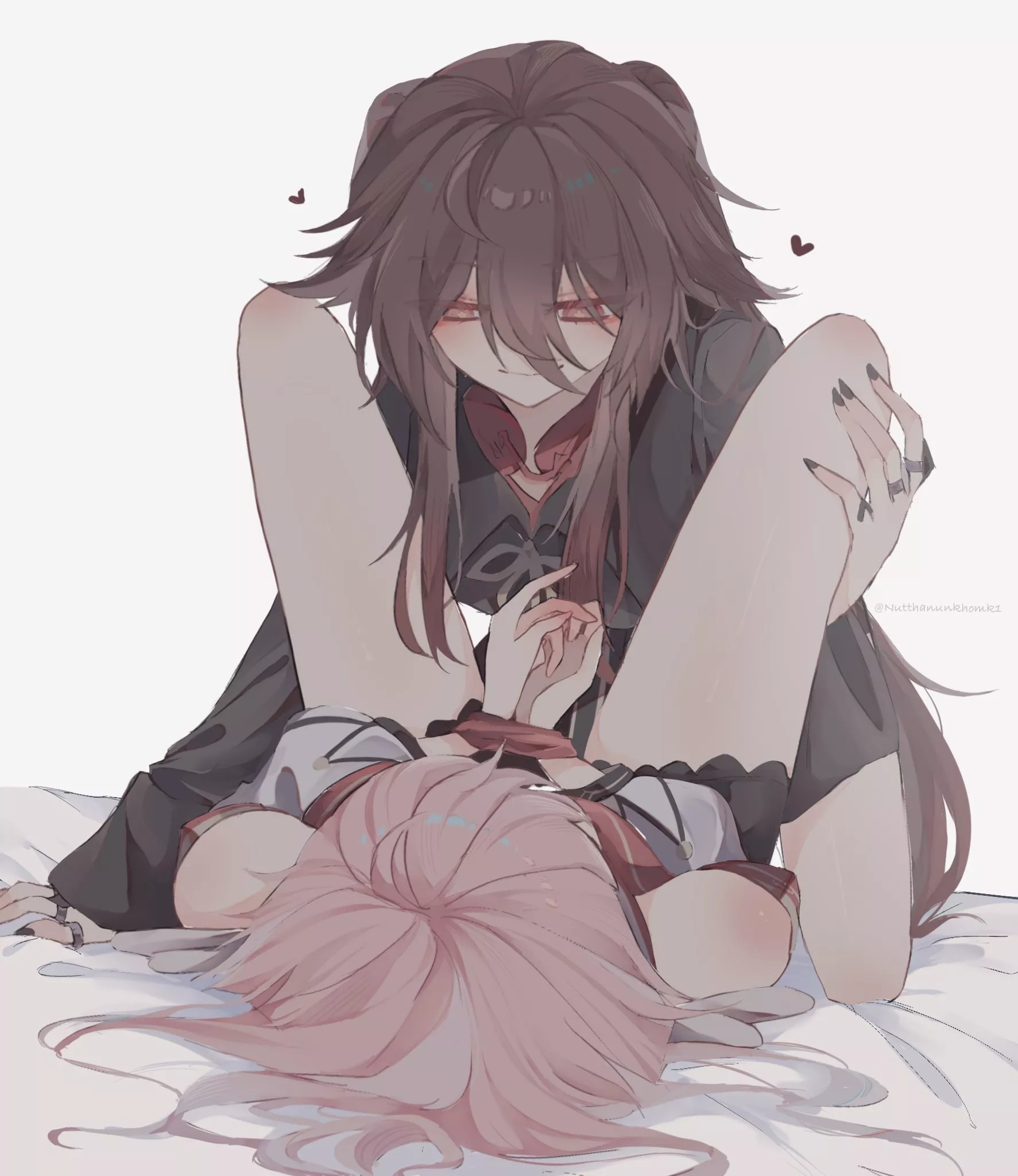 Hu Tao x Yanfei [Genshin Impact] posted by epicgirlwithpp