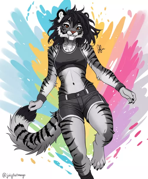 I drew my OC Eden!!! (Follow me on twitter at @juicyfruitmango!!) by juicyfruitmango