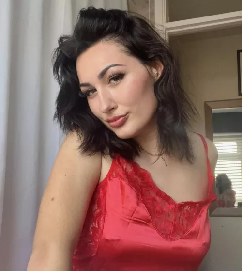 In red 🌹 by artistic-mistress