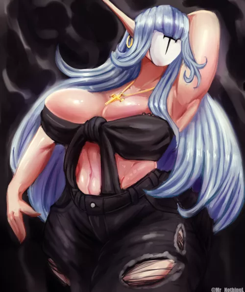 Jeansllenge 10st:Faceless (Oc of Lixsium ) by MrNothingL