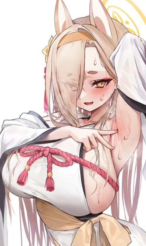 Kuwakami Kaho (Blue Archive) by goontofeet