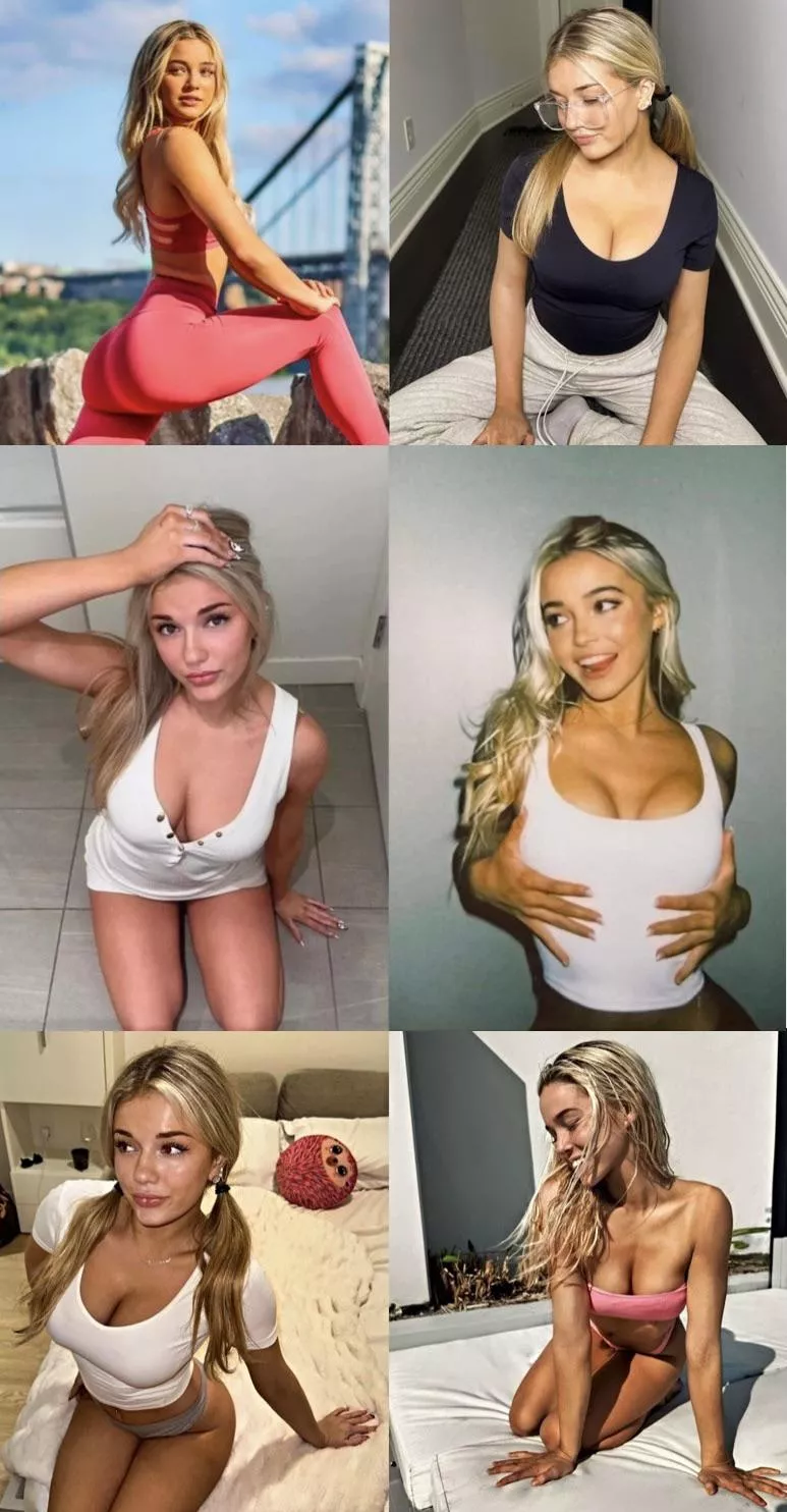 Let’s get in bed and edge to Breckie Hill and Livvy Dunne together posted by accountnumber345