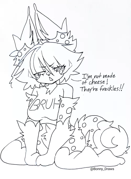 (OC) Look what you did, you made Daisy cry by BonnyDraws