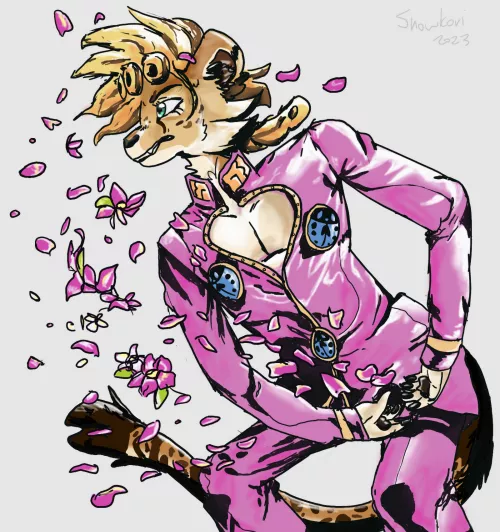 Petals... GOO !! - art by me by Snowwingedwolf