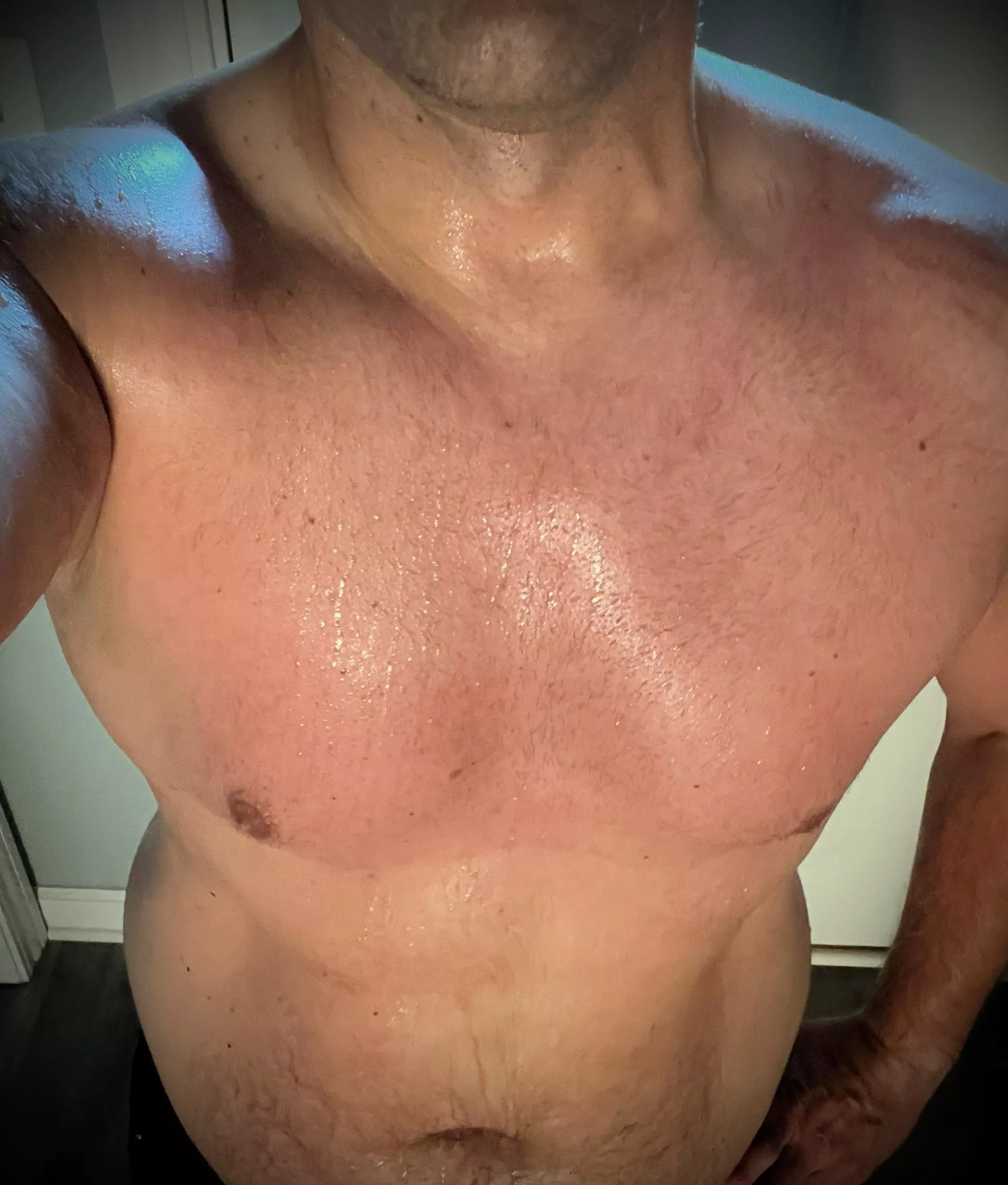 Post workout, but ready for a second round posted by Flimsy-Estate5805