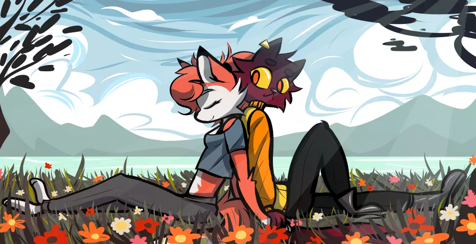 quiet place // by me (characters @ Creepyshy) by quiflexx