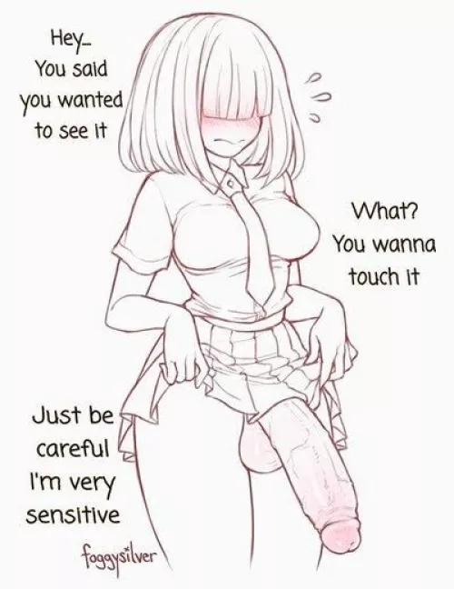 Shy futa (foggysilver) by genshinnsfwlover