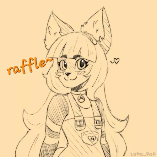 Smol Raffle~ (Free sketch 🧡) by Luvopop by luvo_pop