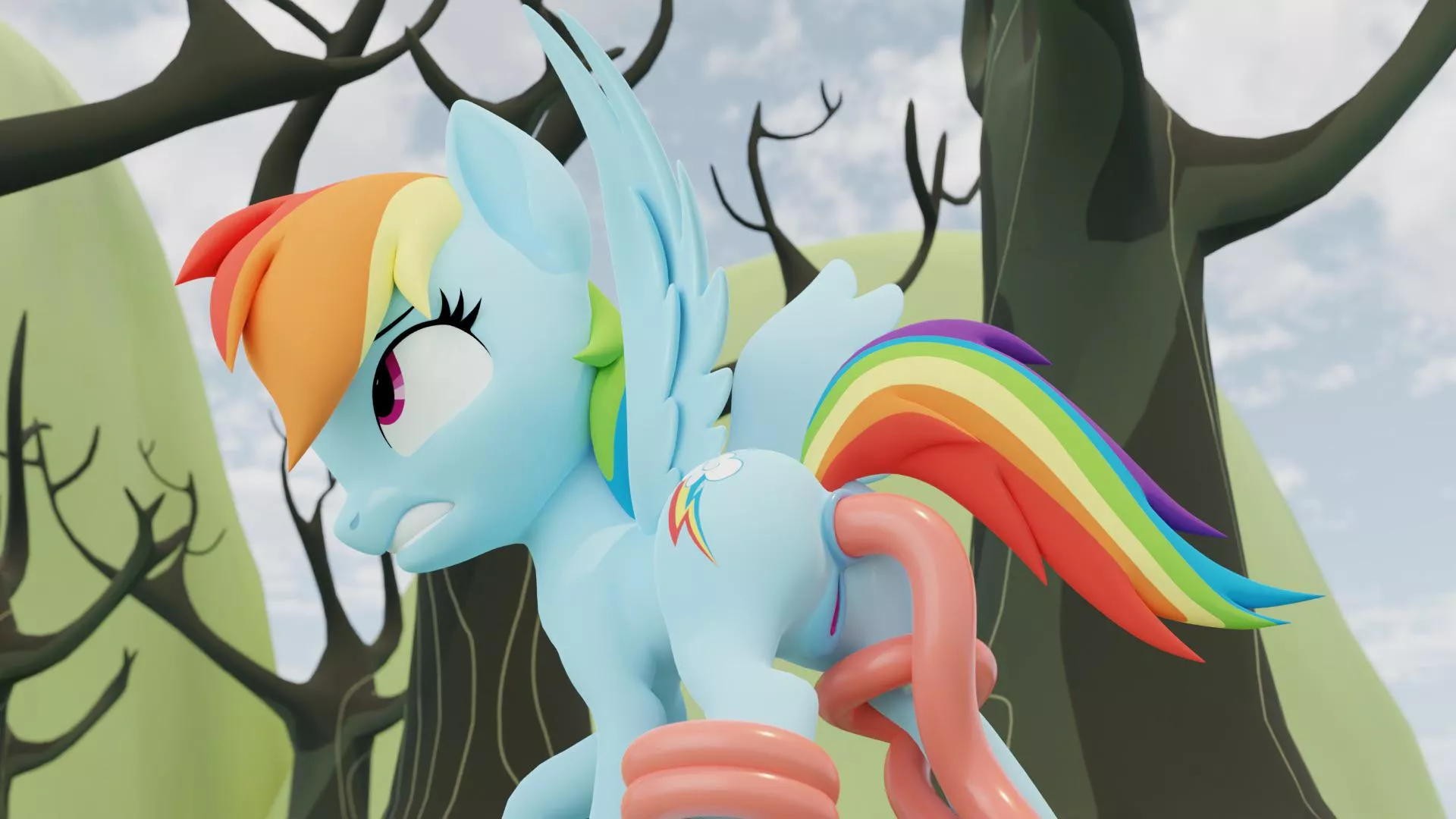 Tentacle stuffed (artist:twintails3d) posted by PonyClopAccount