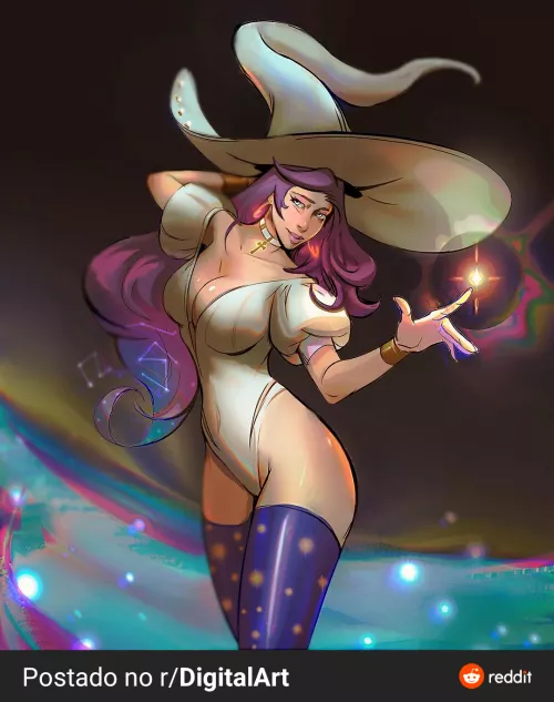 The white witch by me by RMorenoart